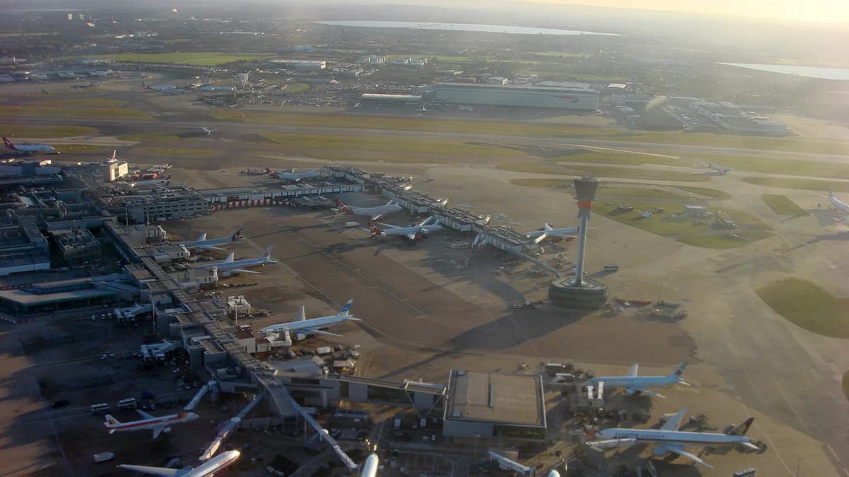 London Heathrow Airport in United Kingdom