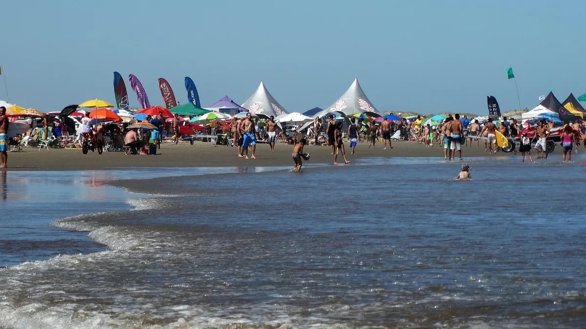 Praia do Cassino in Brazil