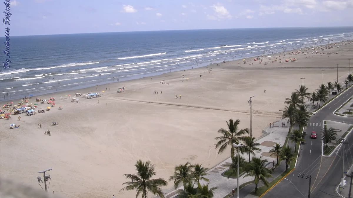 Praia Grande in Brazil