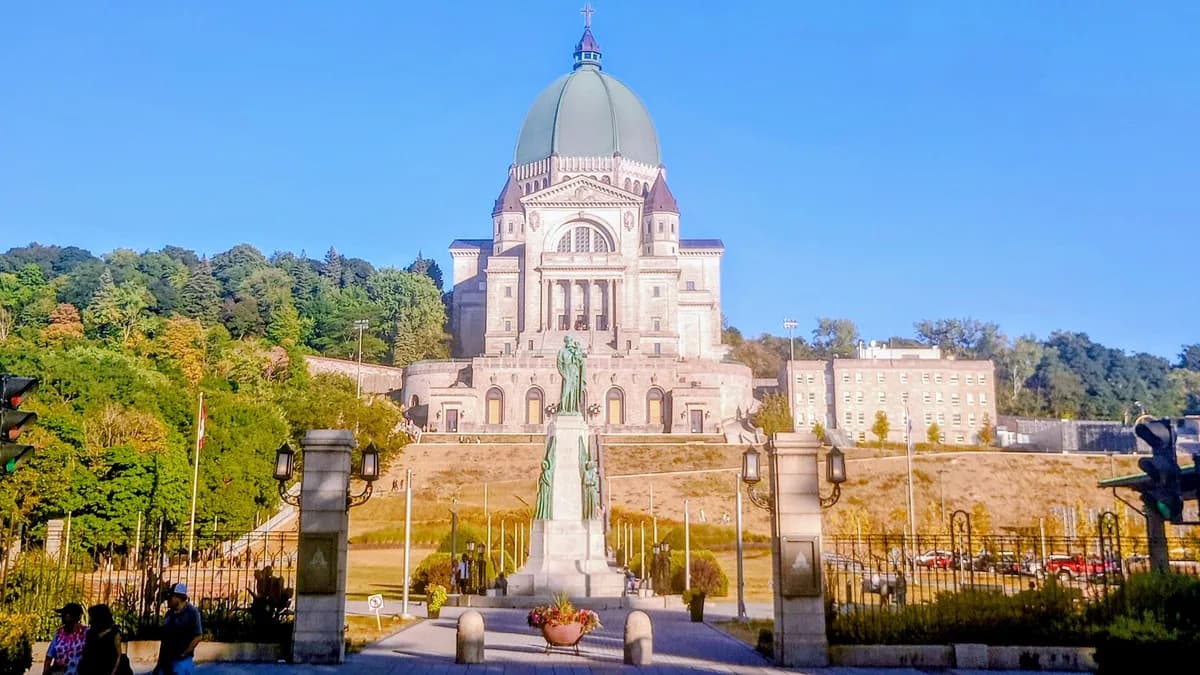 Saint Joseph's Oratory Of Mount Royal in Canada